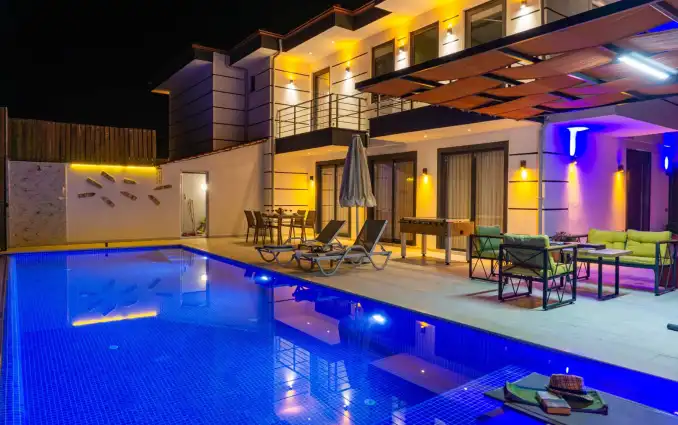 Villa Hanedan Duo, Kalkan Patara mevkiinde 5 Kişilik Lüks Villa - Onlinevillam